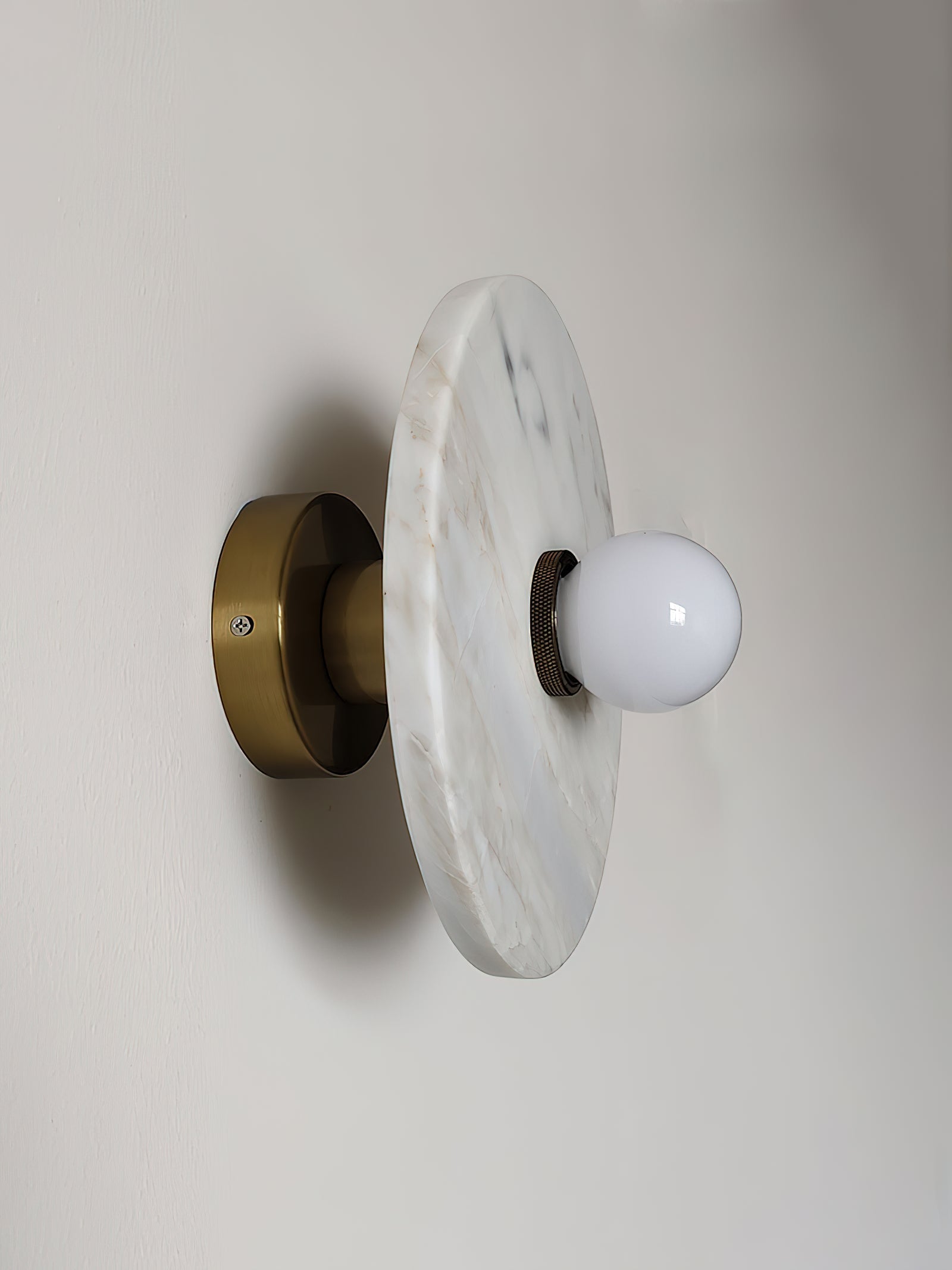 Tinduvyn Modern Minimalist Marble Wall Lamp - Neutralighting