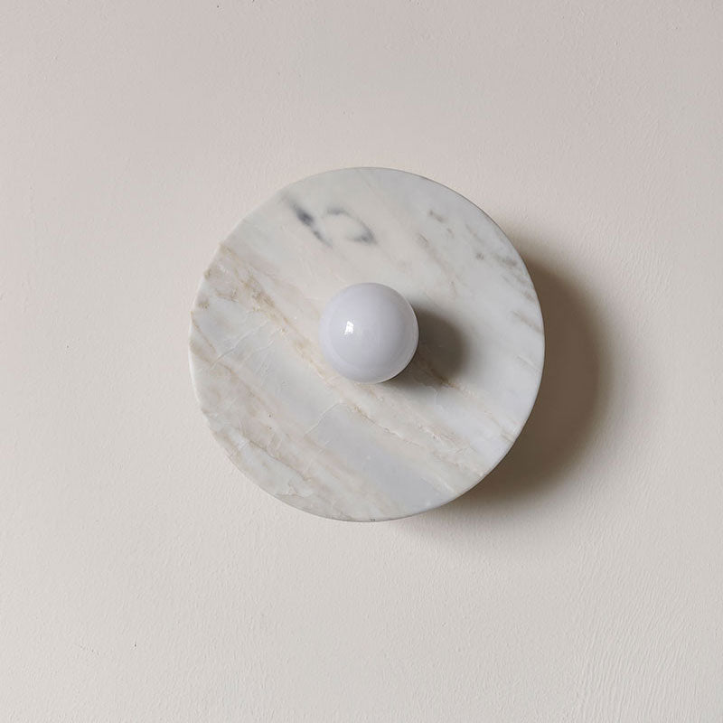 Tinduvyn Modern Minimalist Marble Wall Lamp - Neutralighting