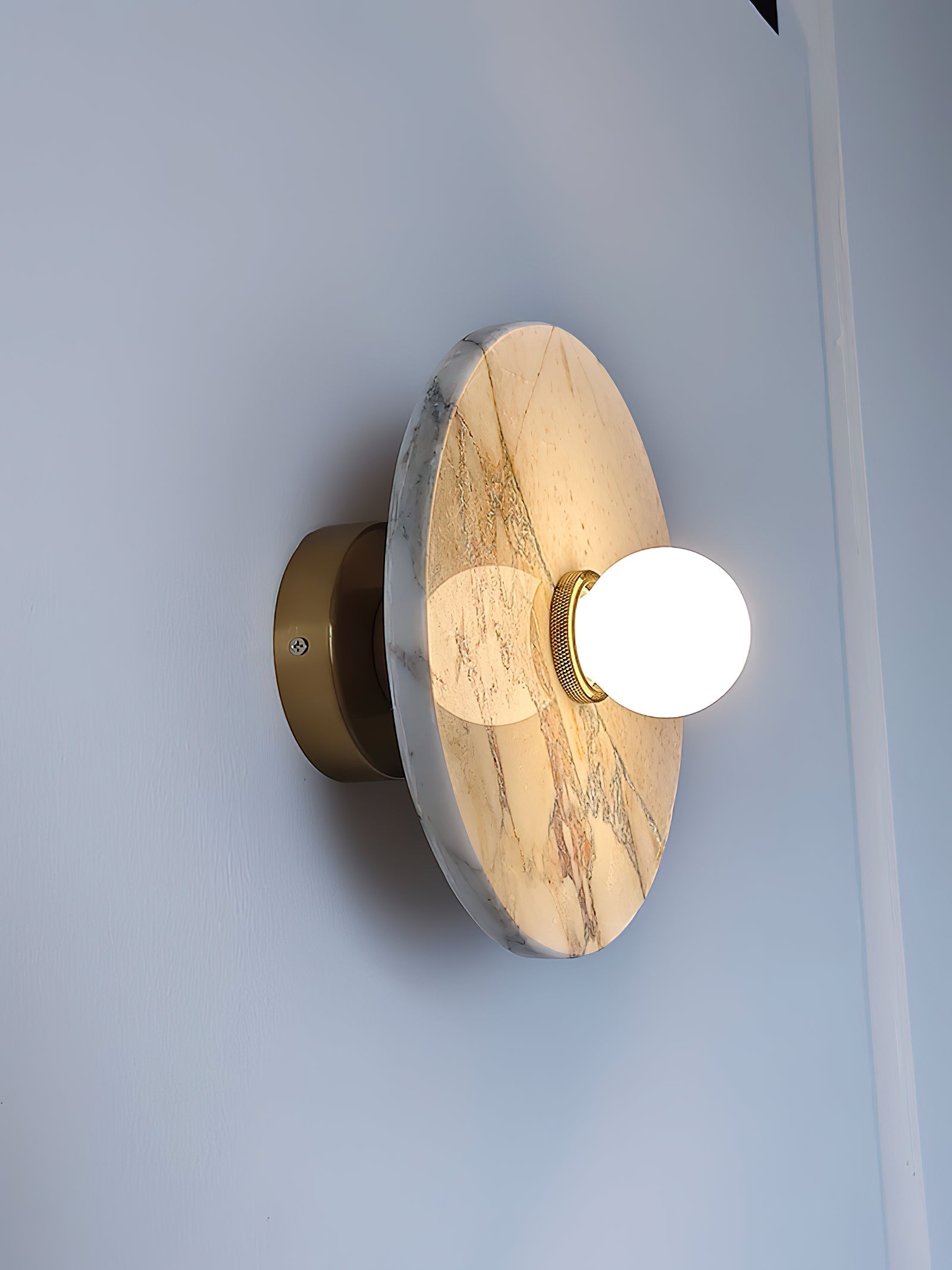 Tinduvyn Modern Minimalist Marble Wall Lamp - Neutralighting