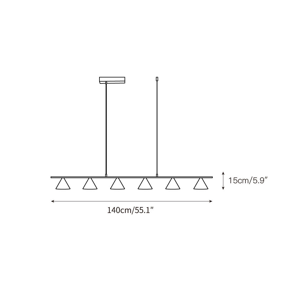 Ulfuvyi Modern Minimalist Travertine Pendant Lamp - Neutralighting