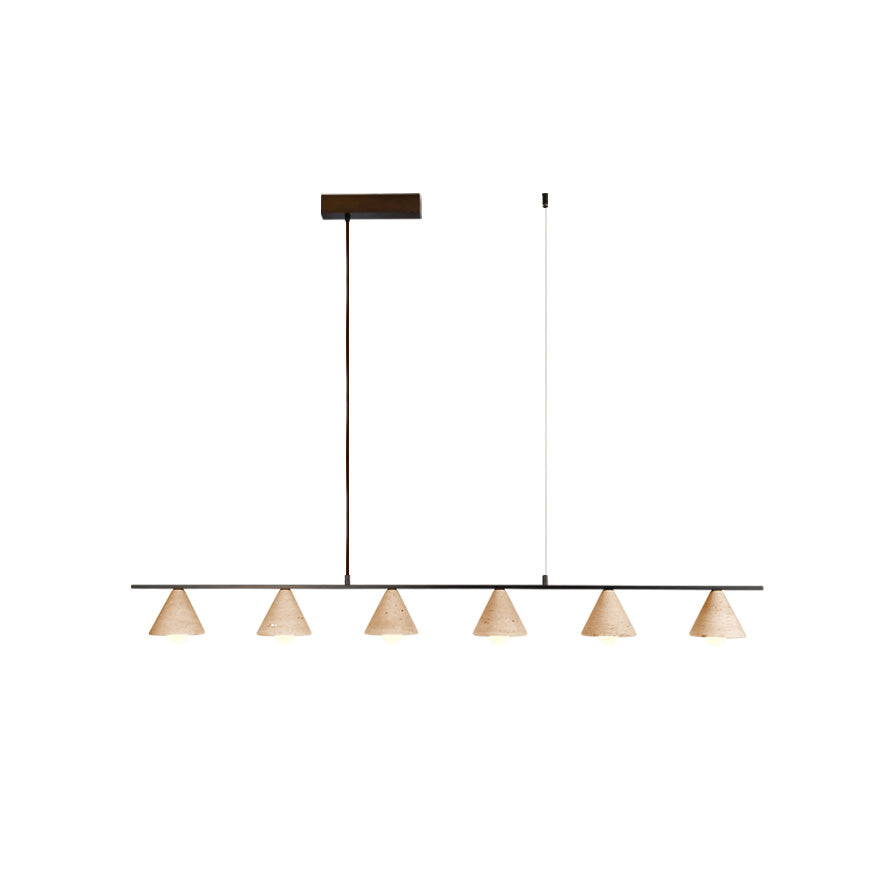 Ulfuvyi Modern Minimalist Travertine Pendant Lamp - Neutralighting
