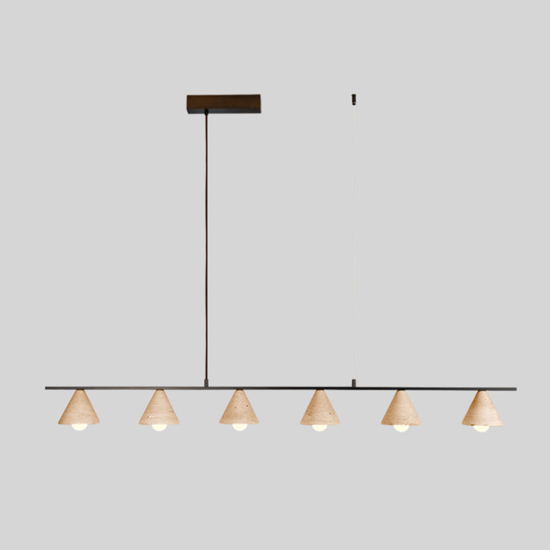 Ulfuvyi Modern Minimalist Travertine Pendant Lamp - Neutralighting