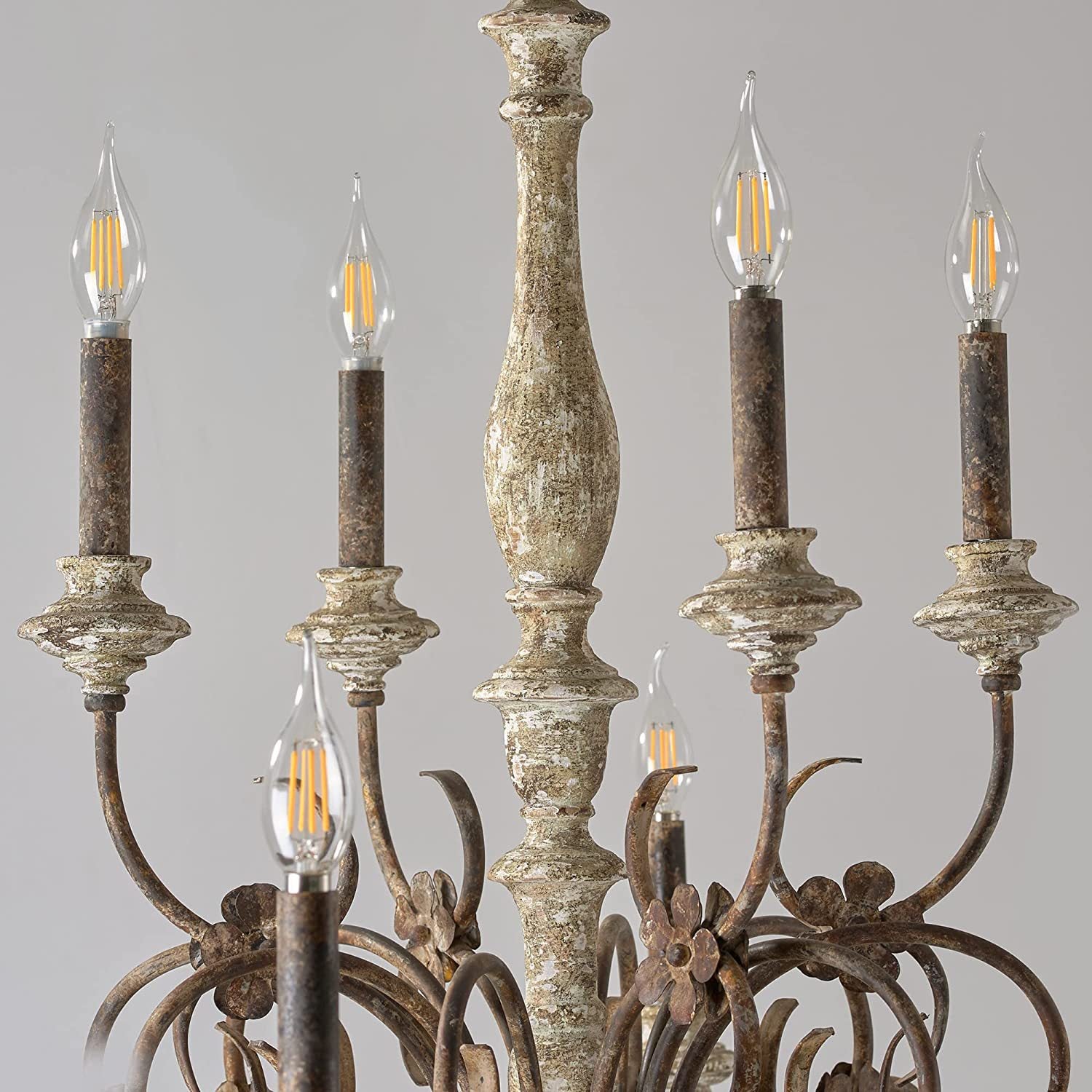 Waegnuvyn Traditional Candle Metal Chandelier - Neutralighting