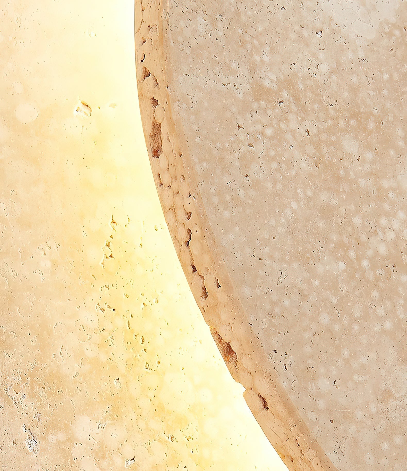 Yrvuvyn Individual Creativity Travertine Wall Lamp - Neutralighting