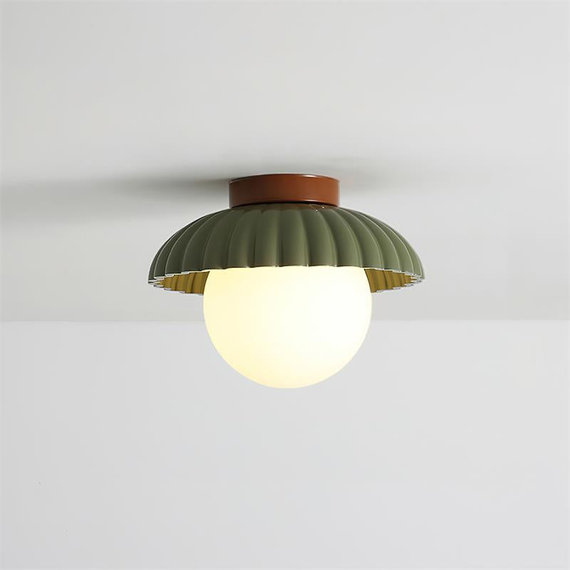Scallop Glow Flush Mount Ceiling Light - Neutralighting