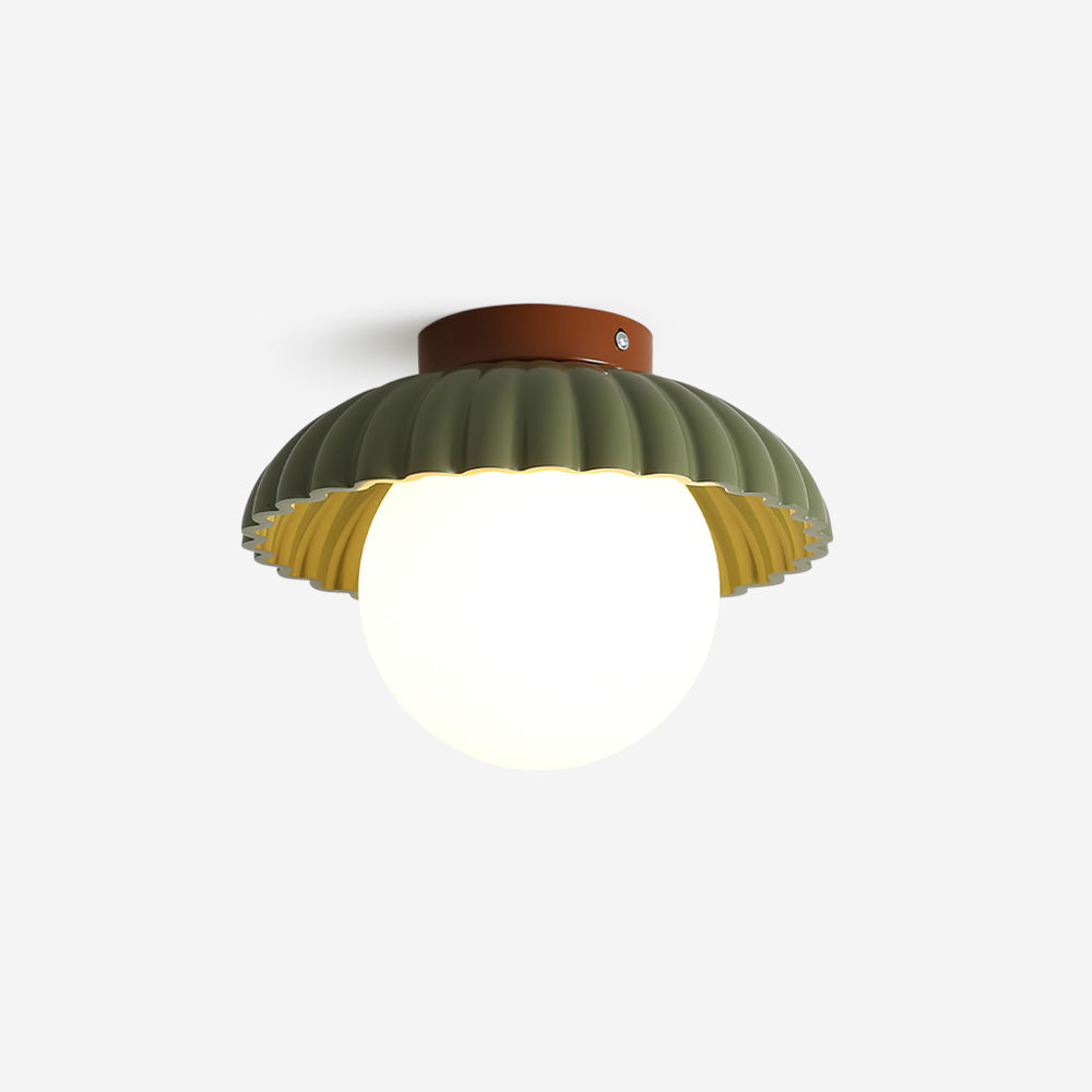 Scallop Glow Flush Mount Ceiling Light - Neutralighting