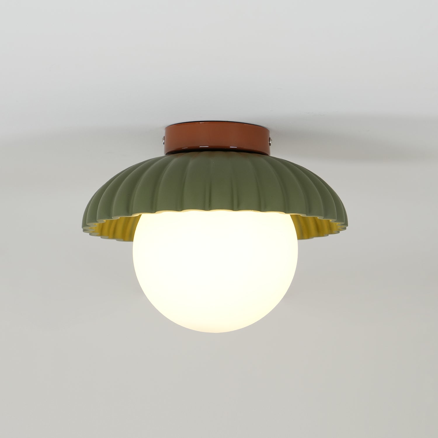 Scallop Glow Flush Mount Ceiling Light - Neutralighting
