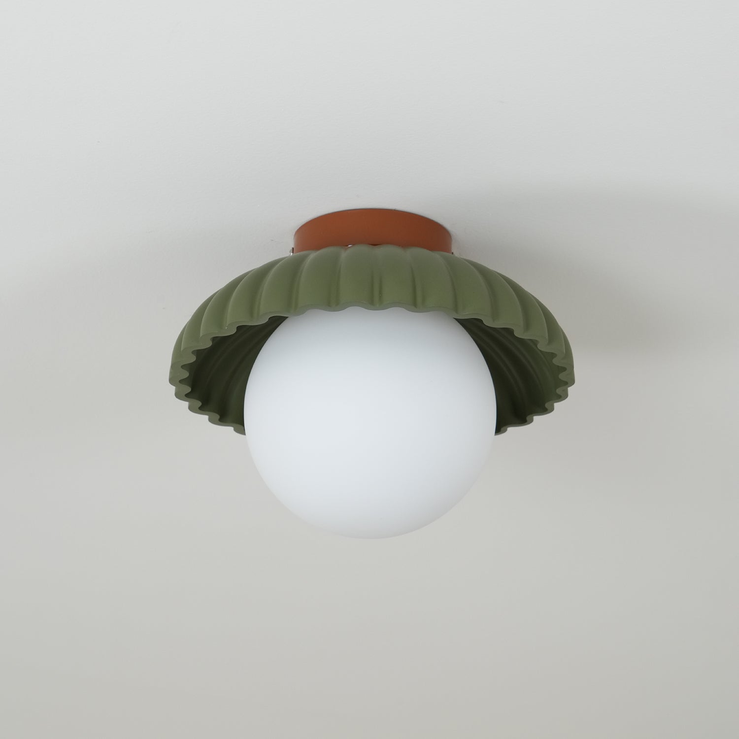 Scallop Glow Flush Mount Ceiling Light - Neutralighting