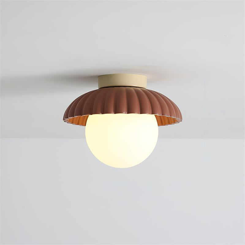 Scallop Glow Flush Mount Ceiling Light - Neutralighting