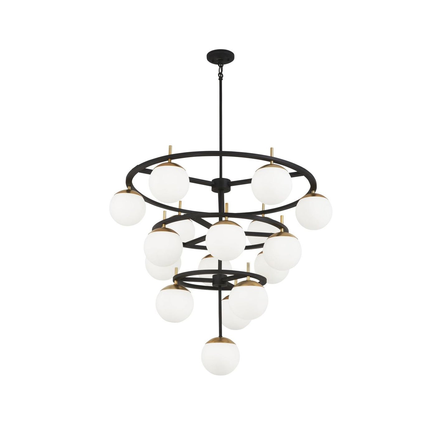 Ornuvyn Modern Minimalist Glass Chandelier - Neutralighting