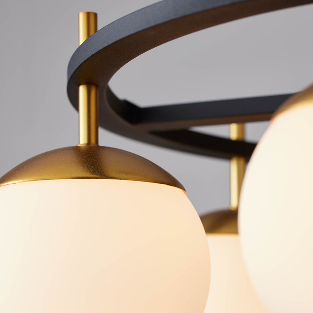 Ornuvyn Modern Minimalist Glass Chandelier - Neutralighting