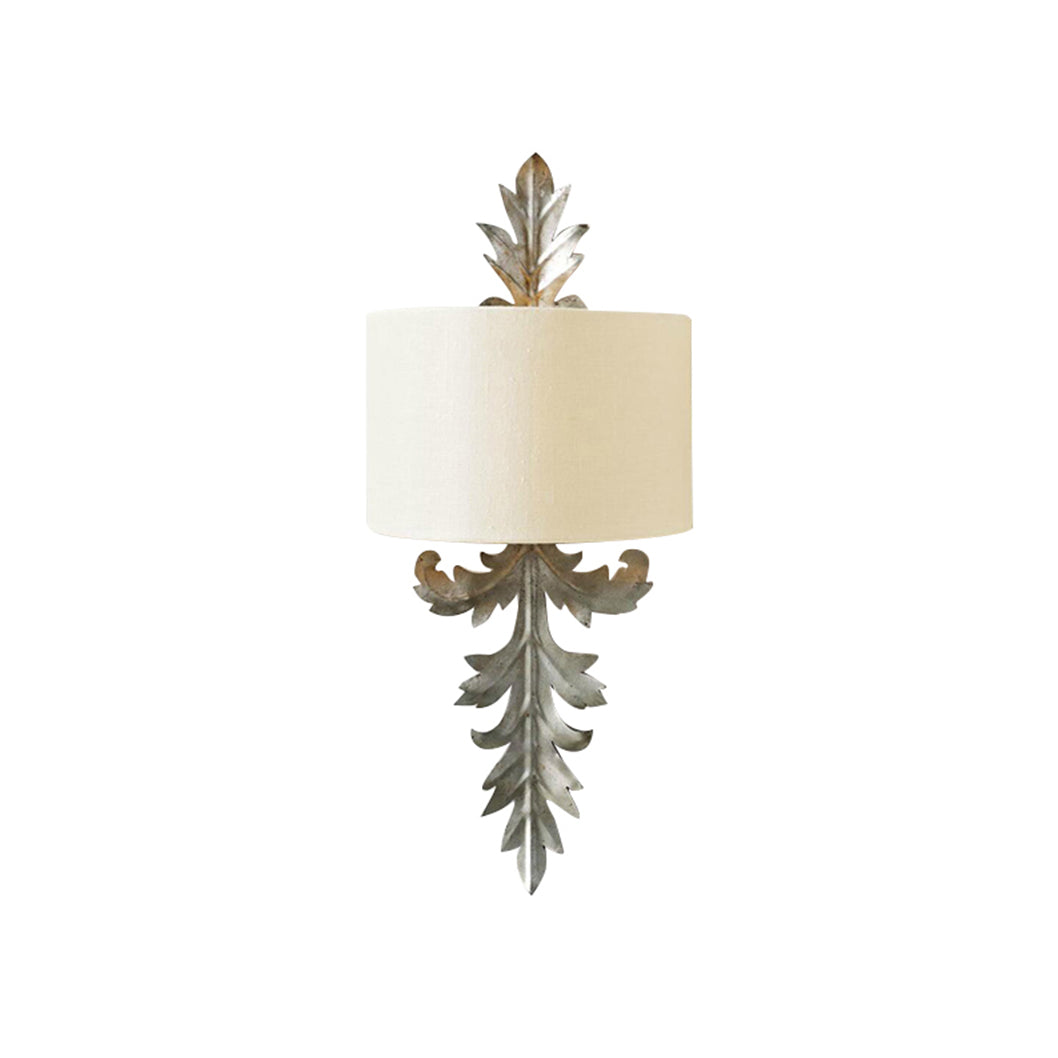Alvuvyi Modern Leaves Fabric Wall Lamp - Neutralighting