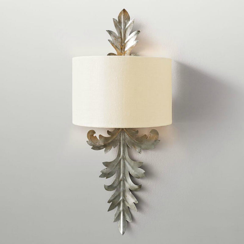 Alvuvyi Modern Leaves Fabric Wall Lamp - Neutralighting