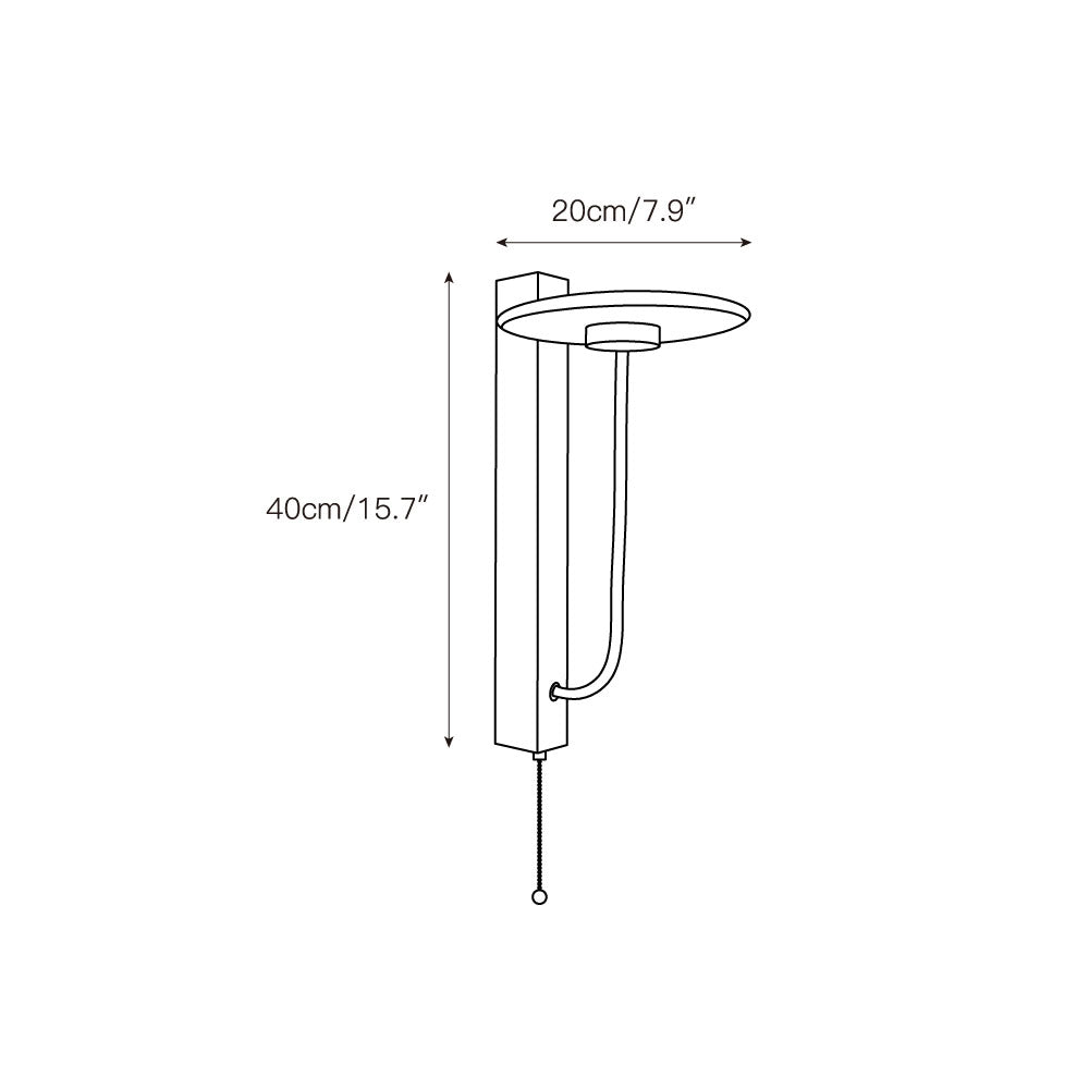Aevuvyn Modern Minimalist Marble Wall Lamp - Neutralighting