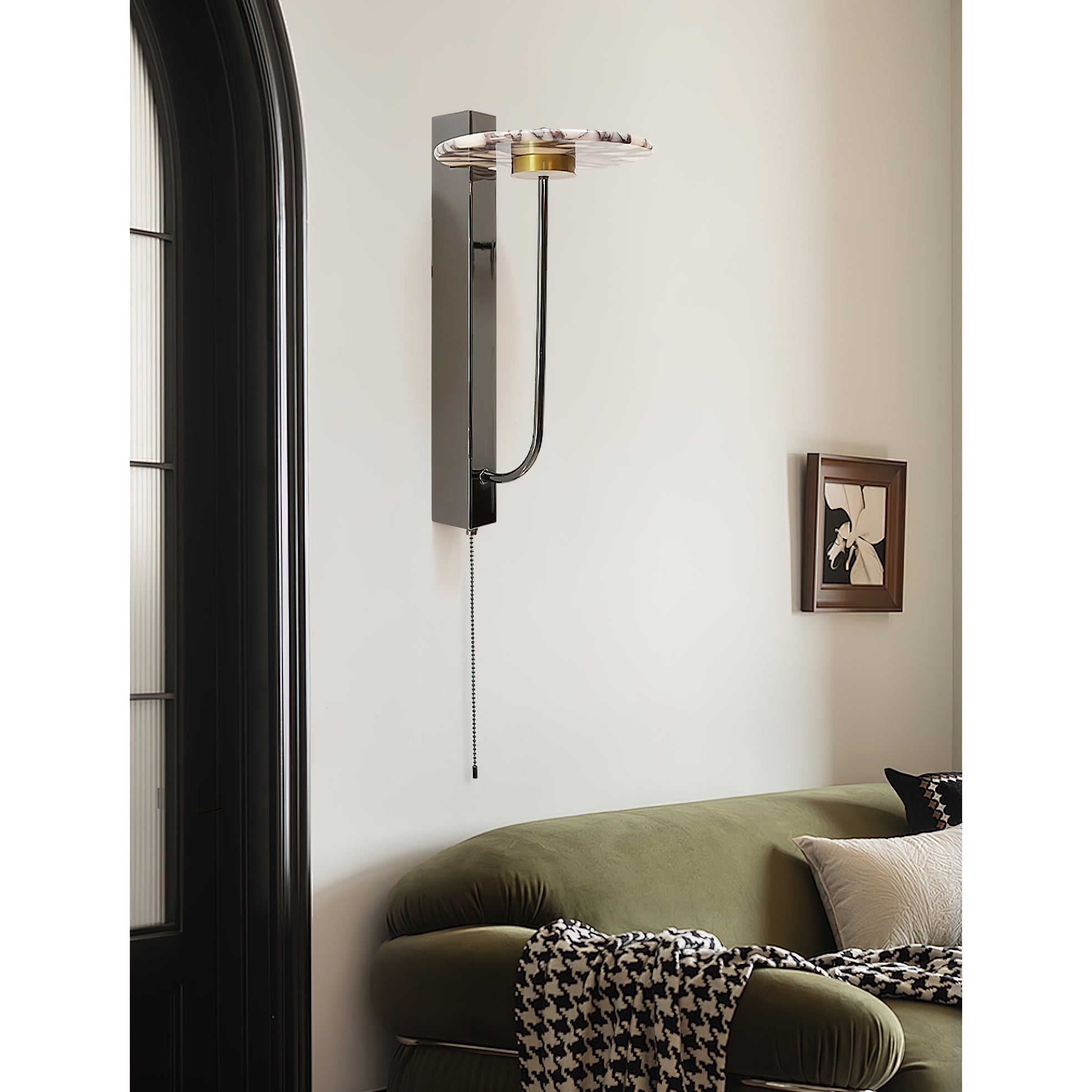 Aevuvyn Modern Minimalist Marble Wall Lamp - Neutralighting