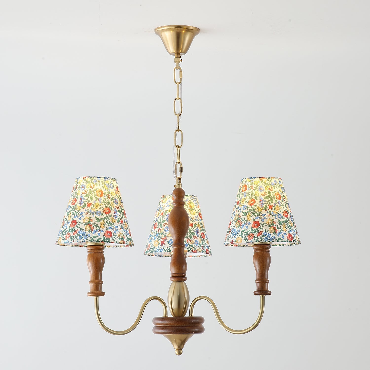 Cassian Chandelier Flower Fabric - Neutralighting