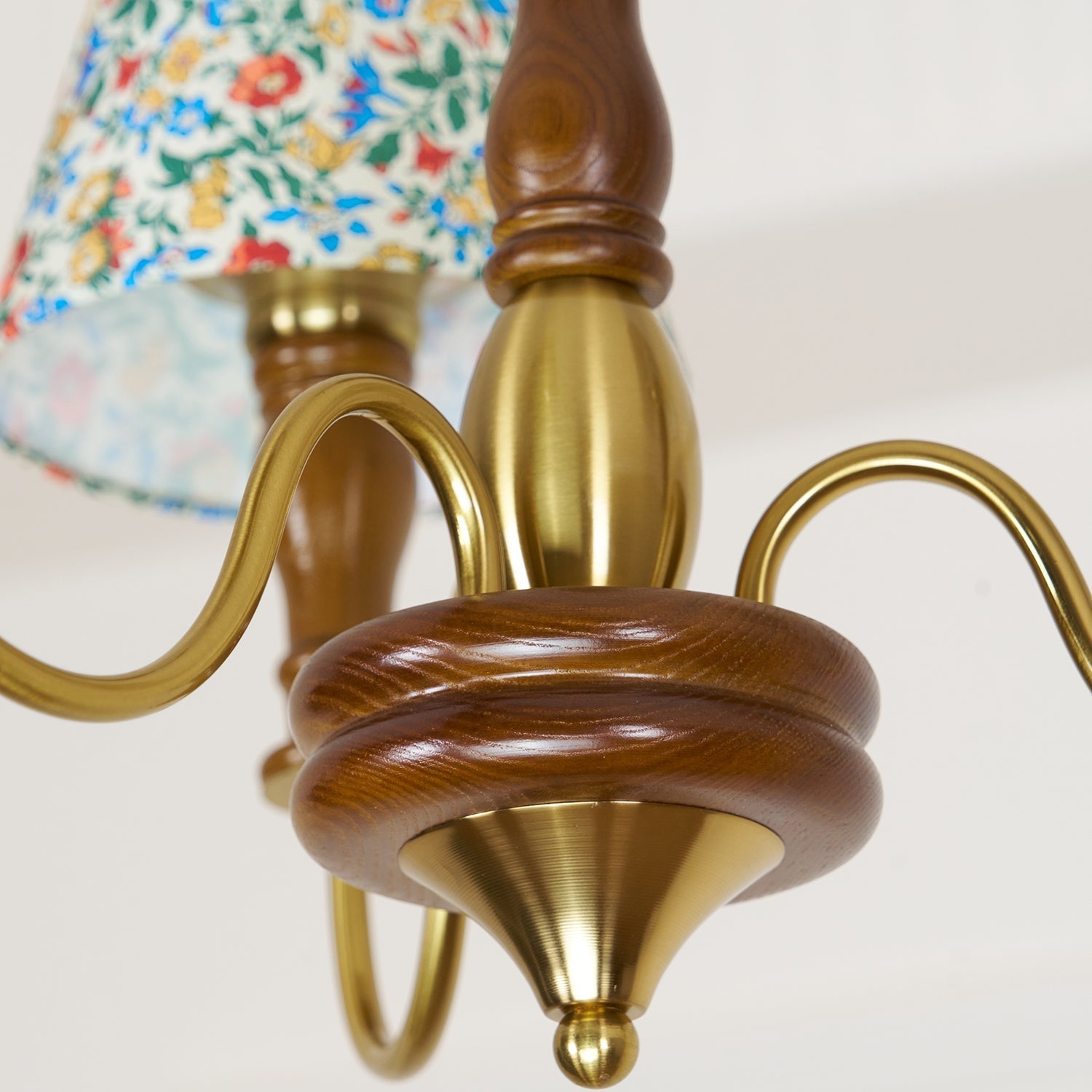 Cassian Chandelier Flower Fabric - Neutralighting