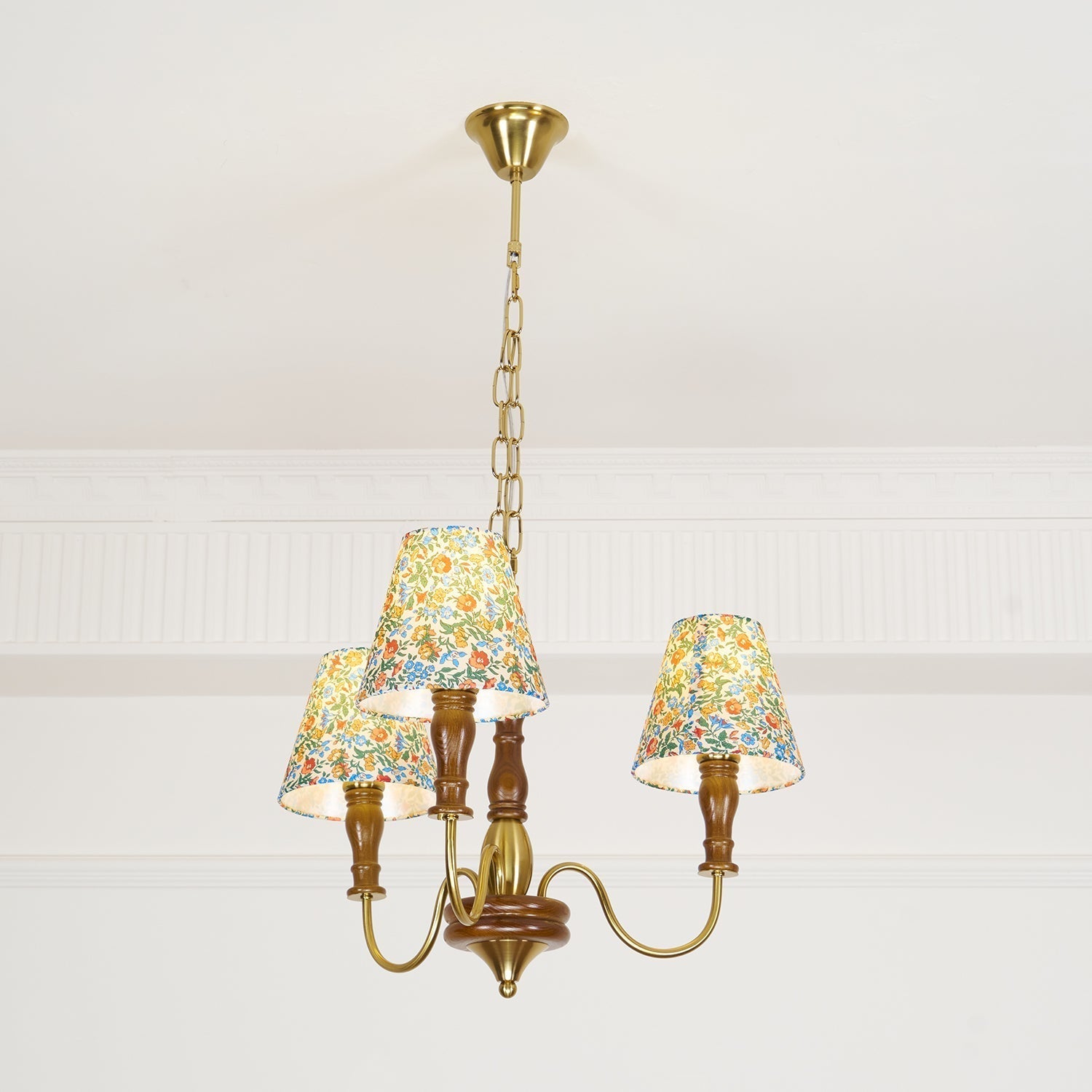 Cassian Chandelier Flower Fabric - Neutralighting