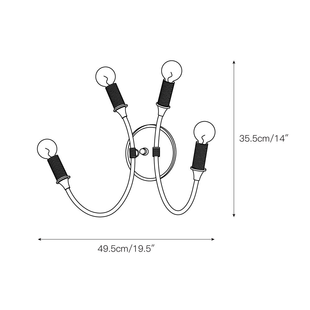 Fljotuvyn Modern Minimalist Metal Wall Lamp - Neutralighting