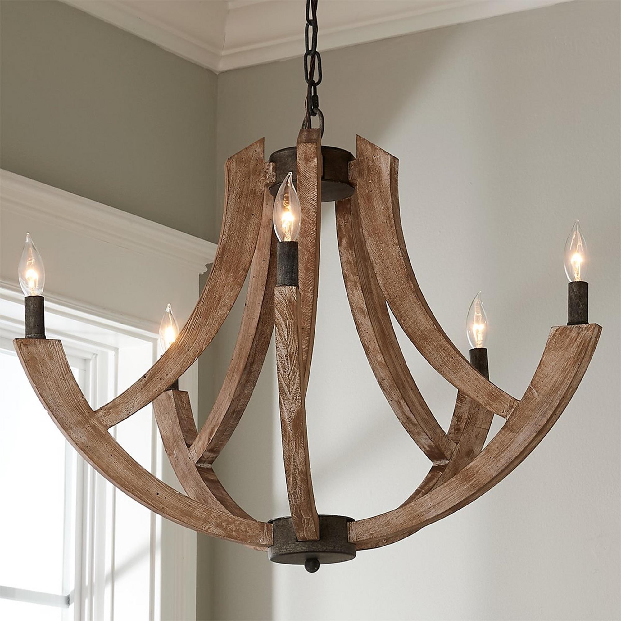 Eirikuvyi Vintage Creativity Metal Wood Lantern Pendant Lamp - Neutralighting