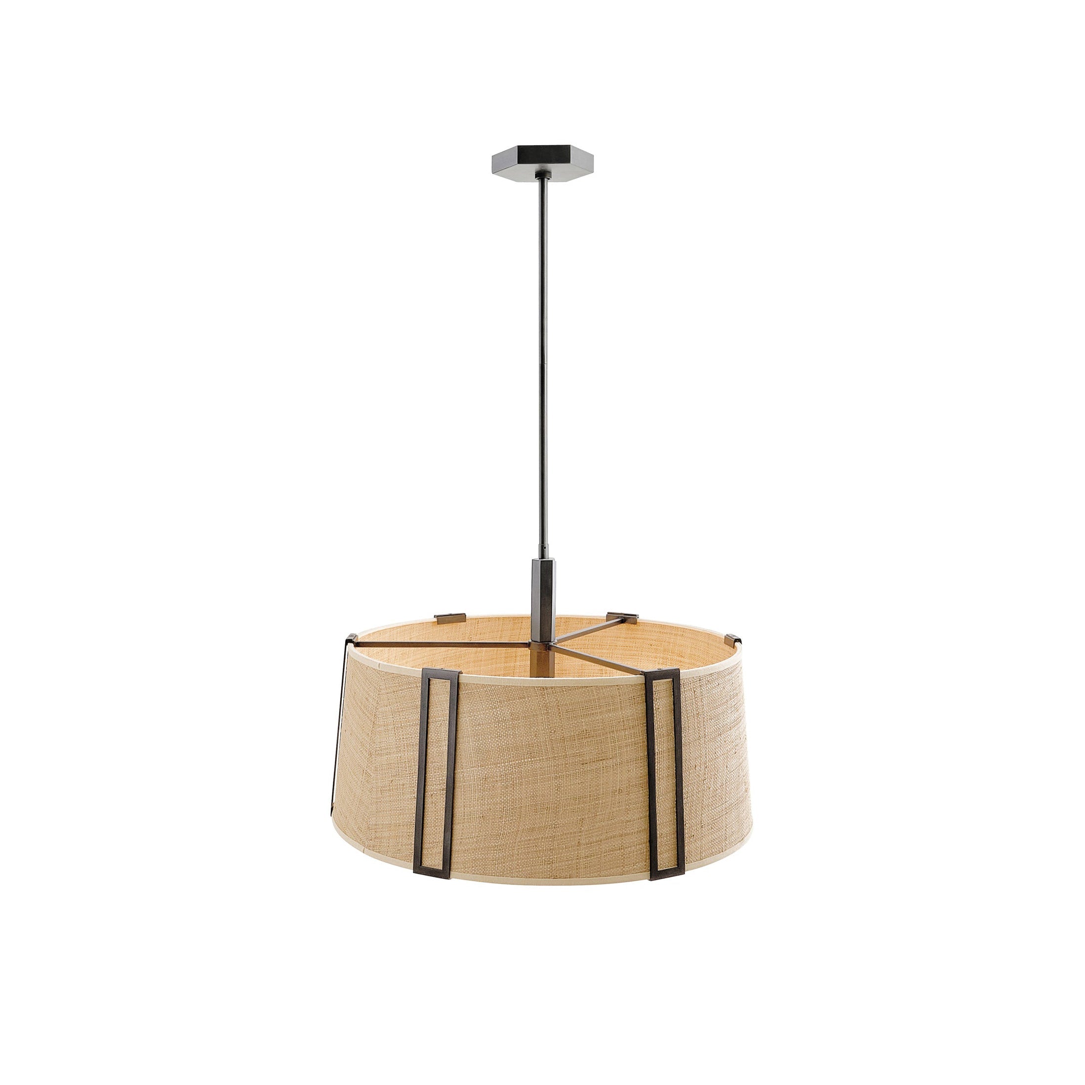 Gloruvyn Modern Minimalist Natural Metal Chandelier - Neutralighting