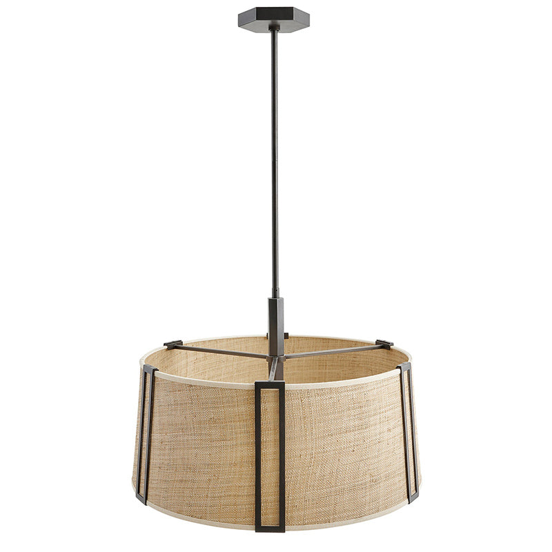 Gloruvyn Modern Minimalist Natural Metal Chandelier - Neutralighting