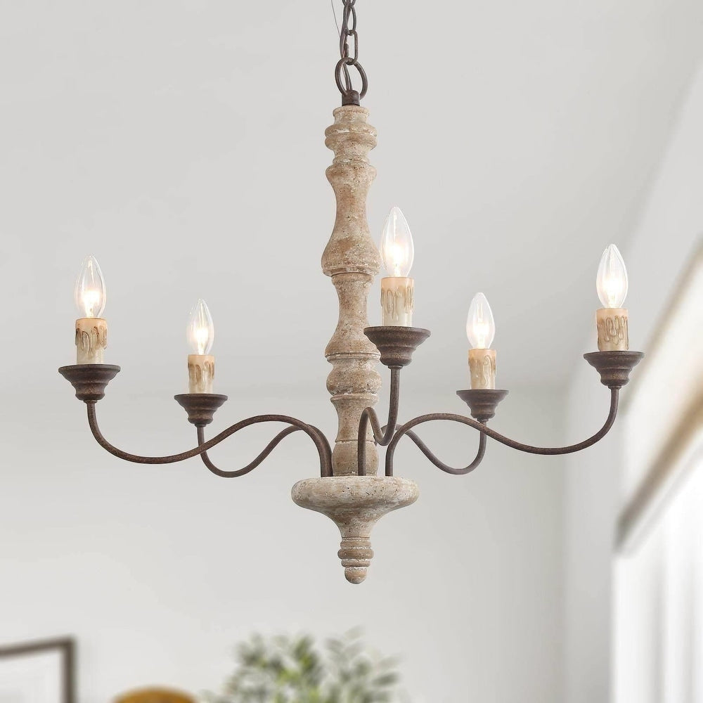 Fljotuvyi Individual Creativity Wood Metal Chandelier - Neutralighting