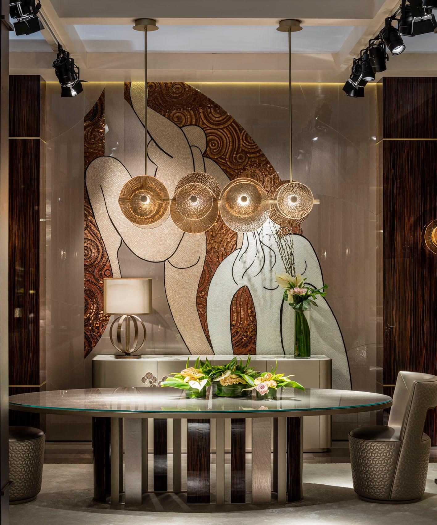 Himinuvyn Nordic Modern Metal Crystal Chandelier - Neutralighting