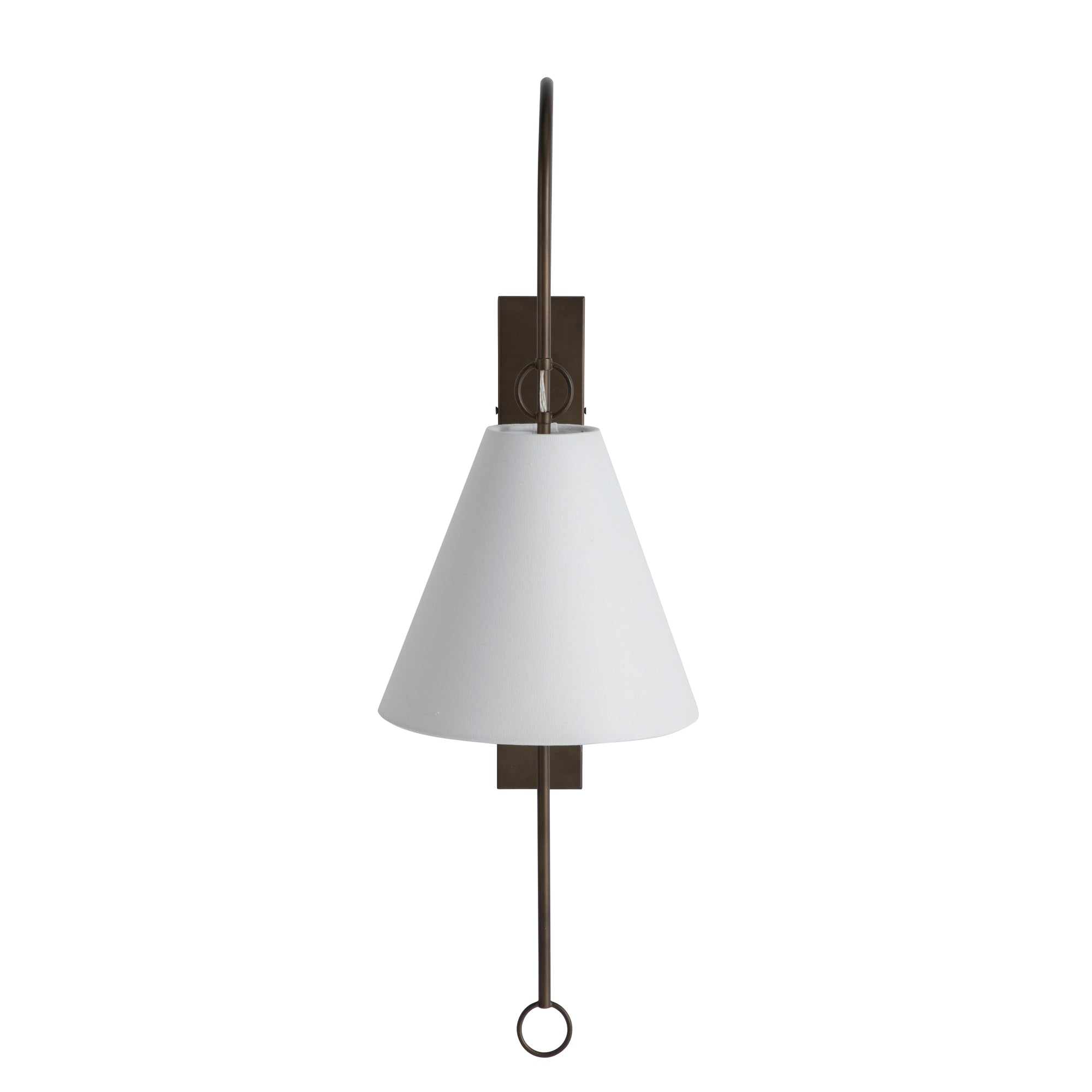 Ildvuvyi Modern Premium Brass Fabric Metal Wall Lamp - Neutralighting