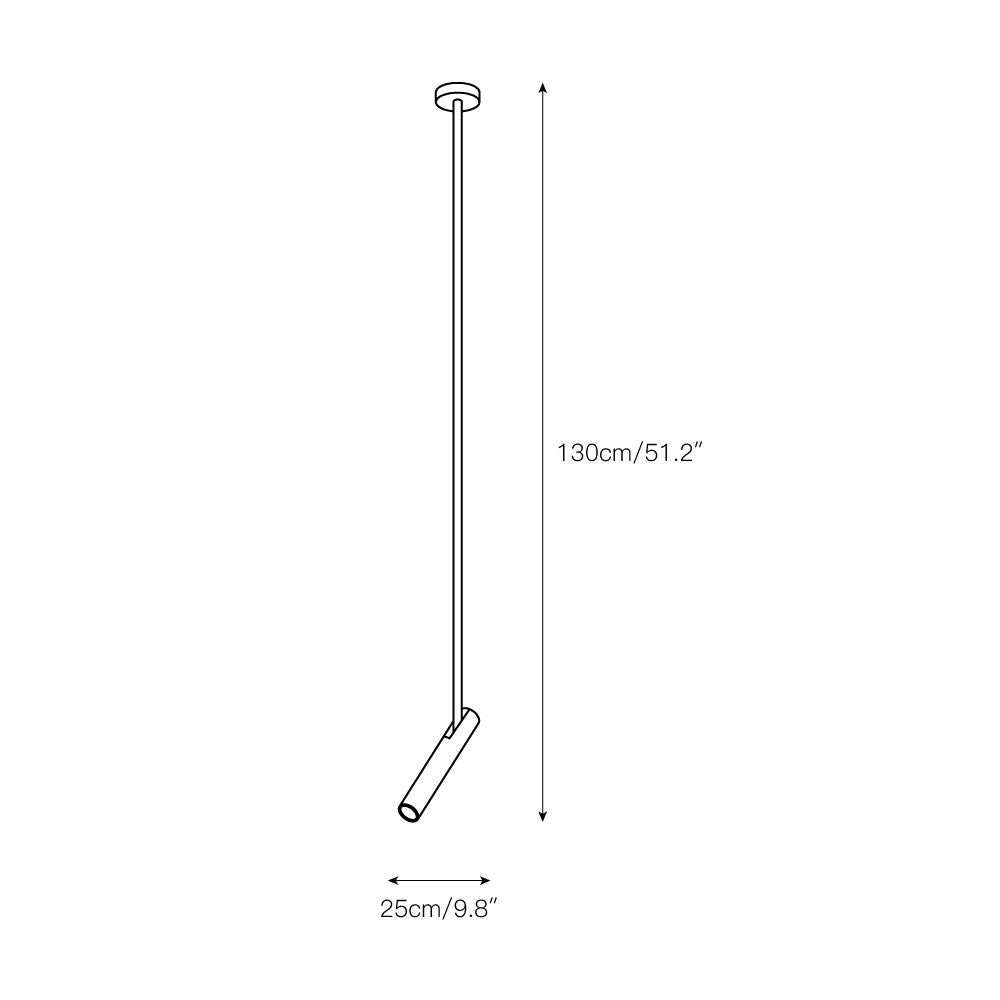 Jarnbruvyi Modern Minimalist Line Metal Pendant Light - Neutralighting