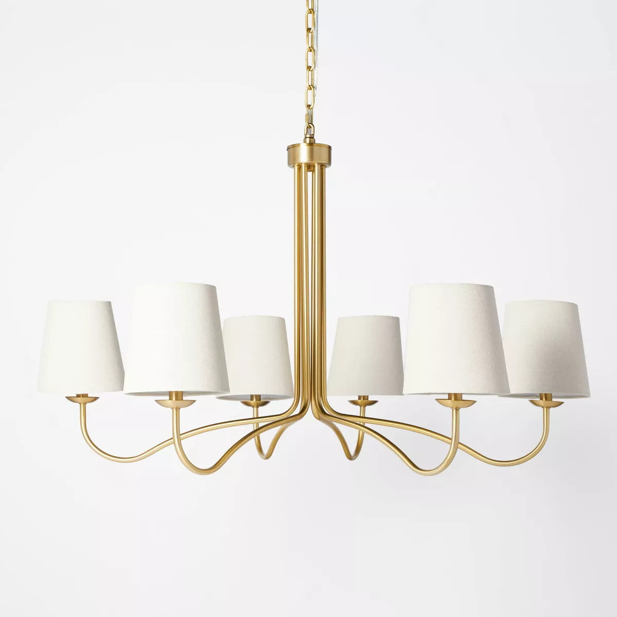Kvennuvyn Modern Minimalist Metal Fabric Chandelier - Neutralighting