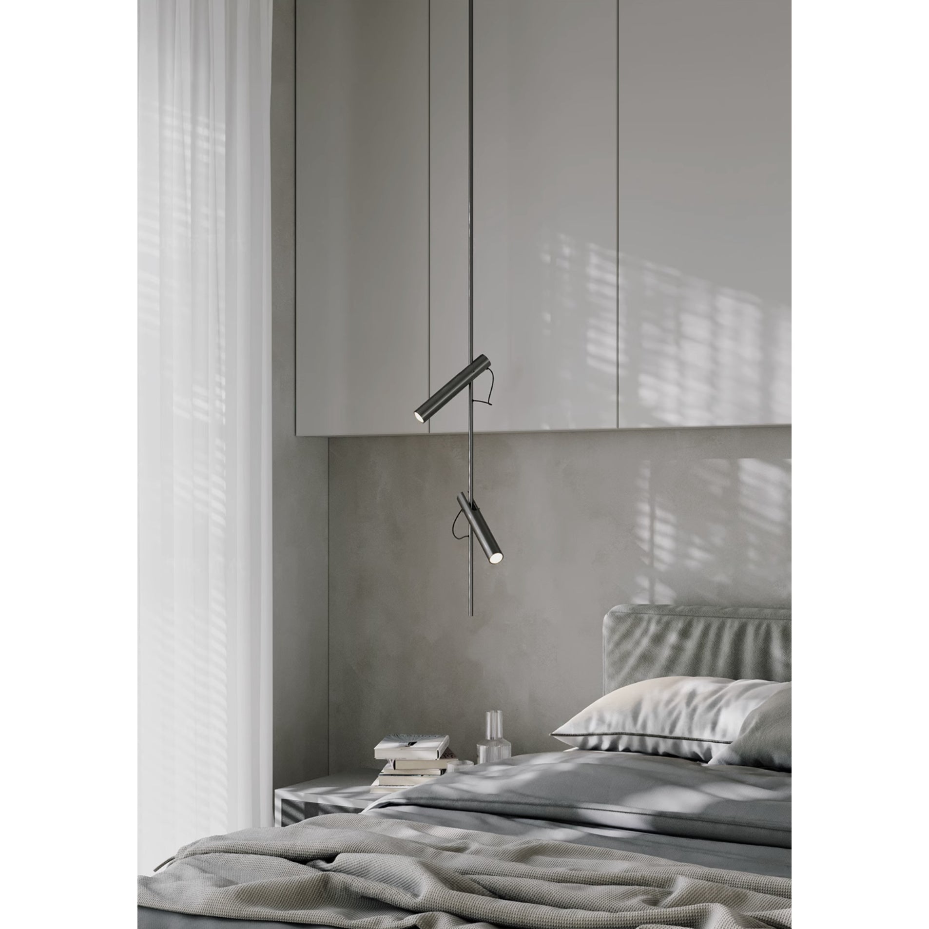 Jarnbruvyi Modern Minimalist Line Metal Pendant Light - Neutralighting