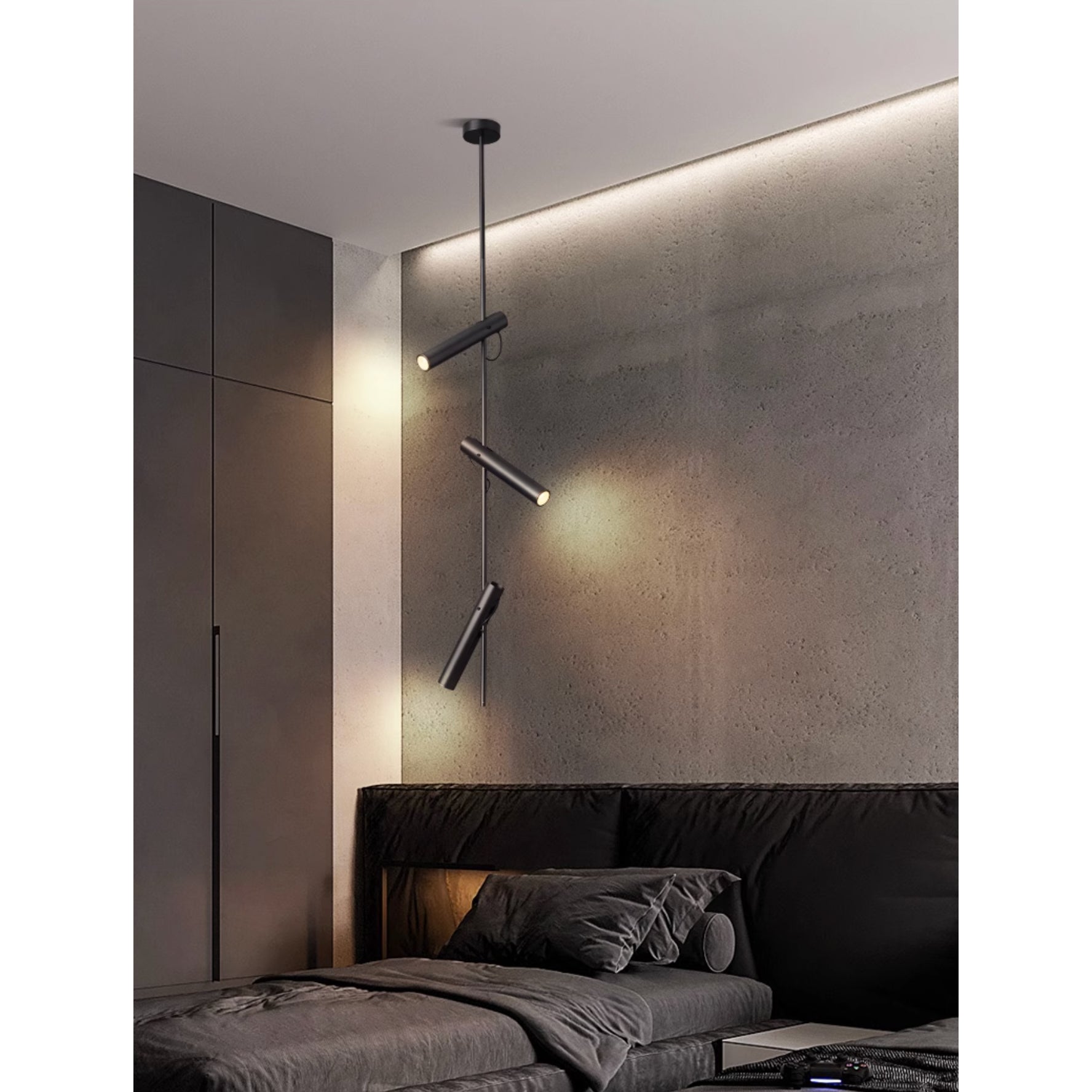 Jarnbruvyi Modern Minimalist Line Metal Pendant Light - Neutralighting