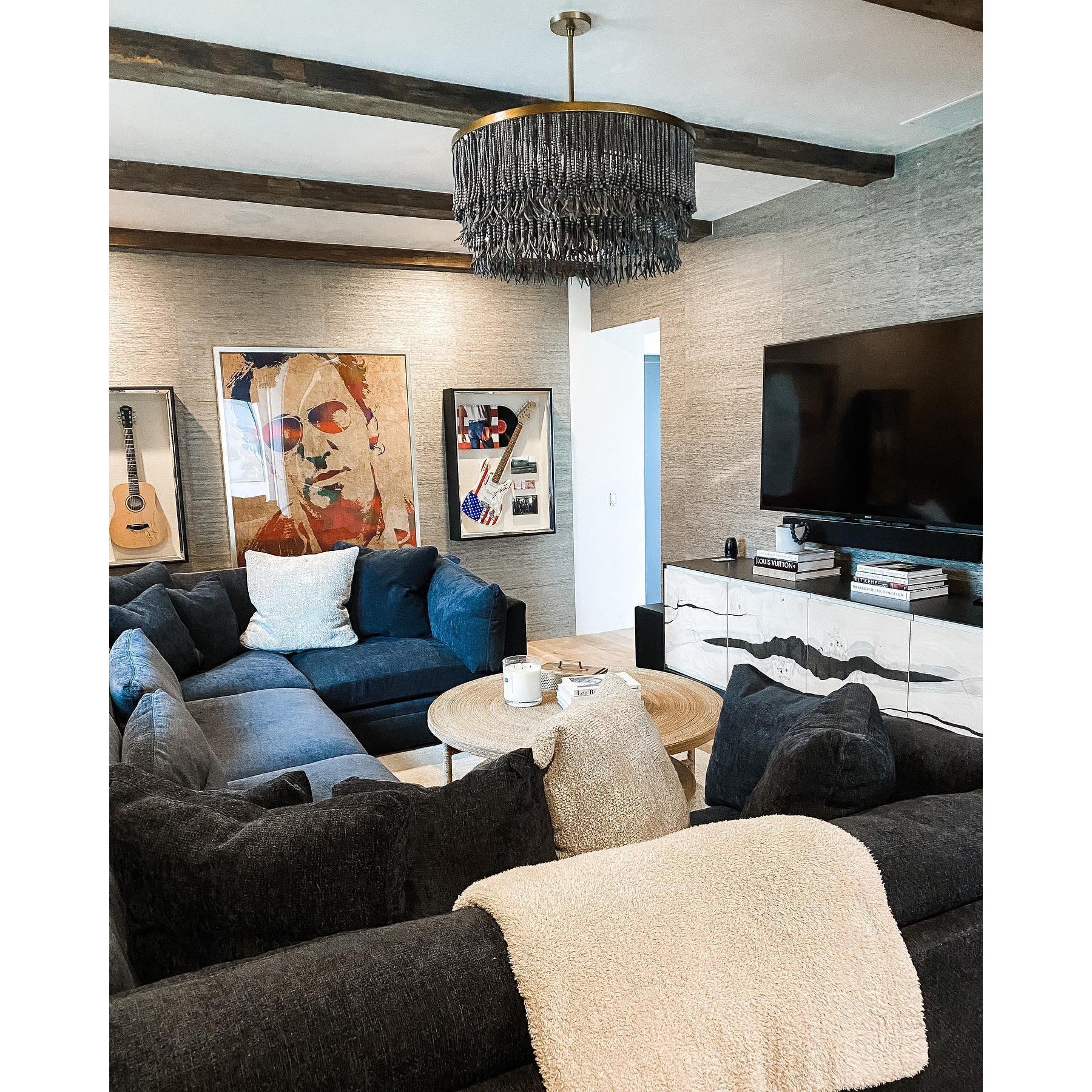 Ljomuvyn Postmodern Luxury Wood Metal Chandelier - Neutralighting