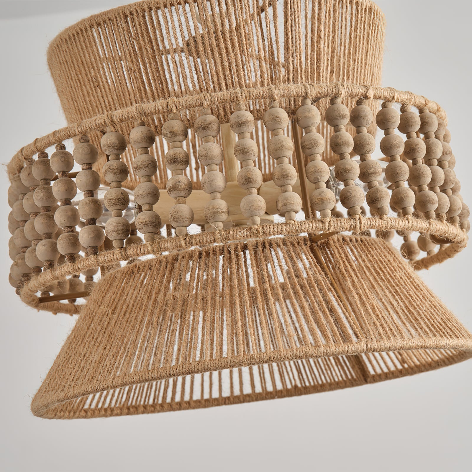 Kvennuvyi Natural Antigua Brown Metal Pendant Lamp - Neutralighting