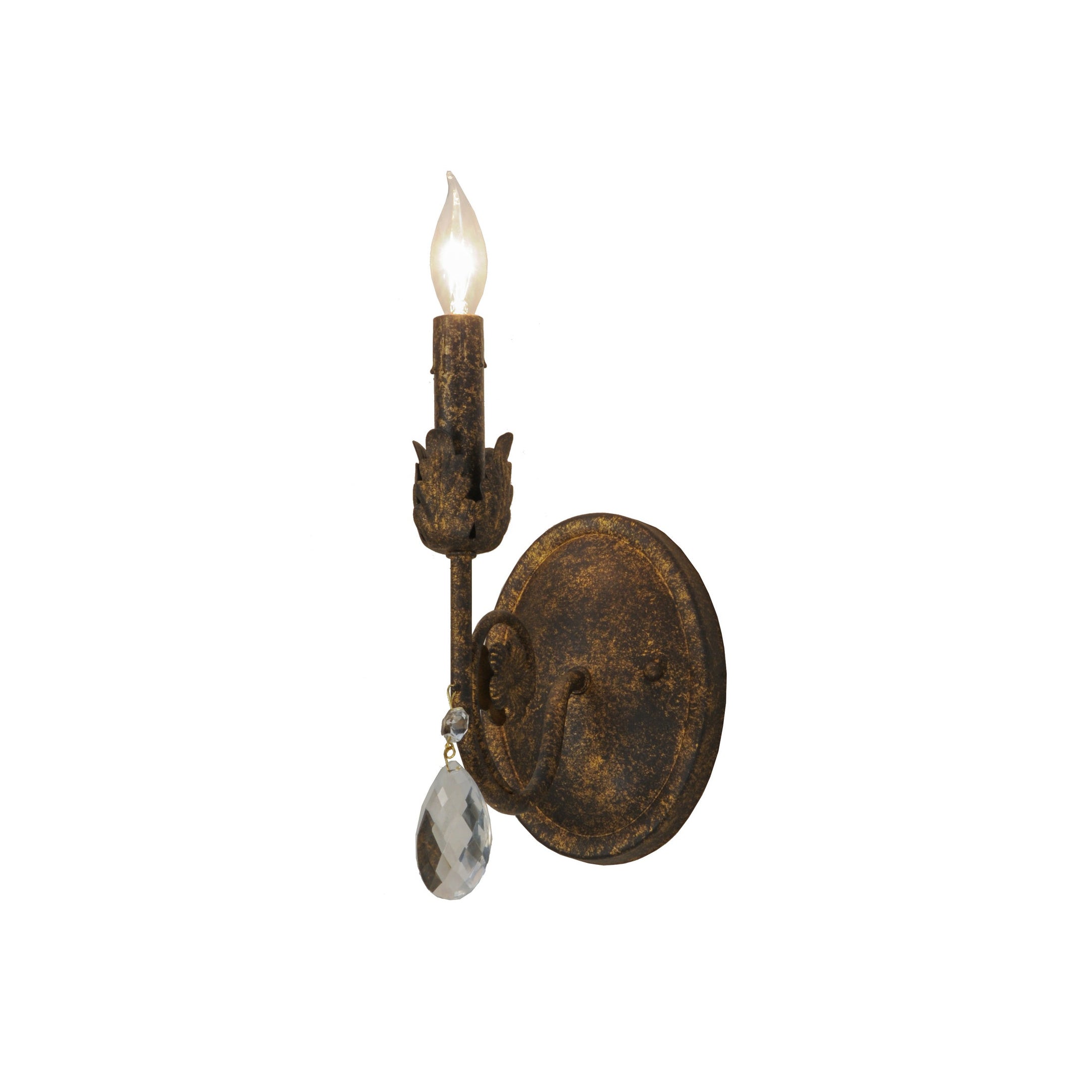 Mjolkuvyn Individual Creativity Metal Crystal Wall Lamp - Neutralighting