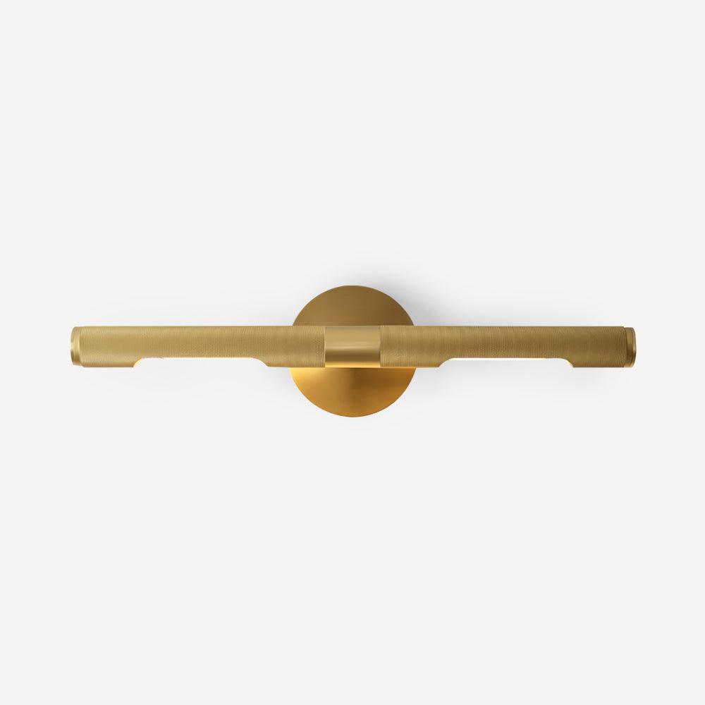 Solvain Modern Brass LED Wall Light - Neutralighting