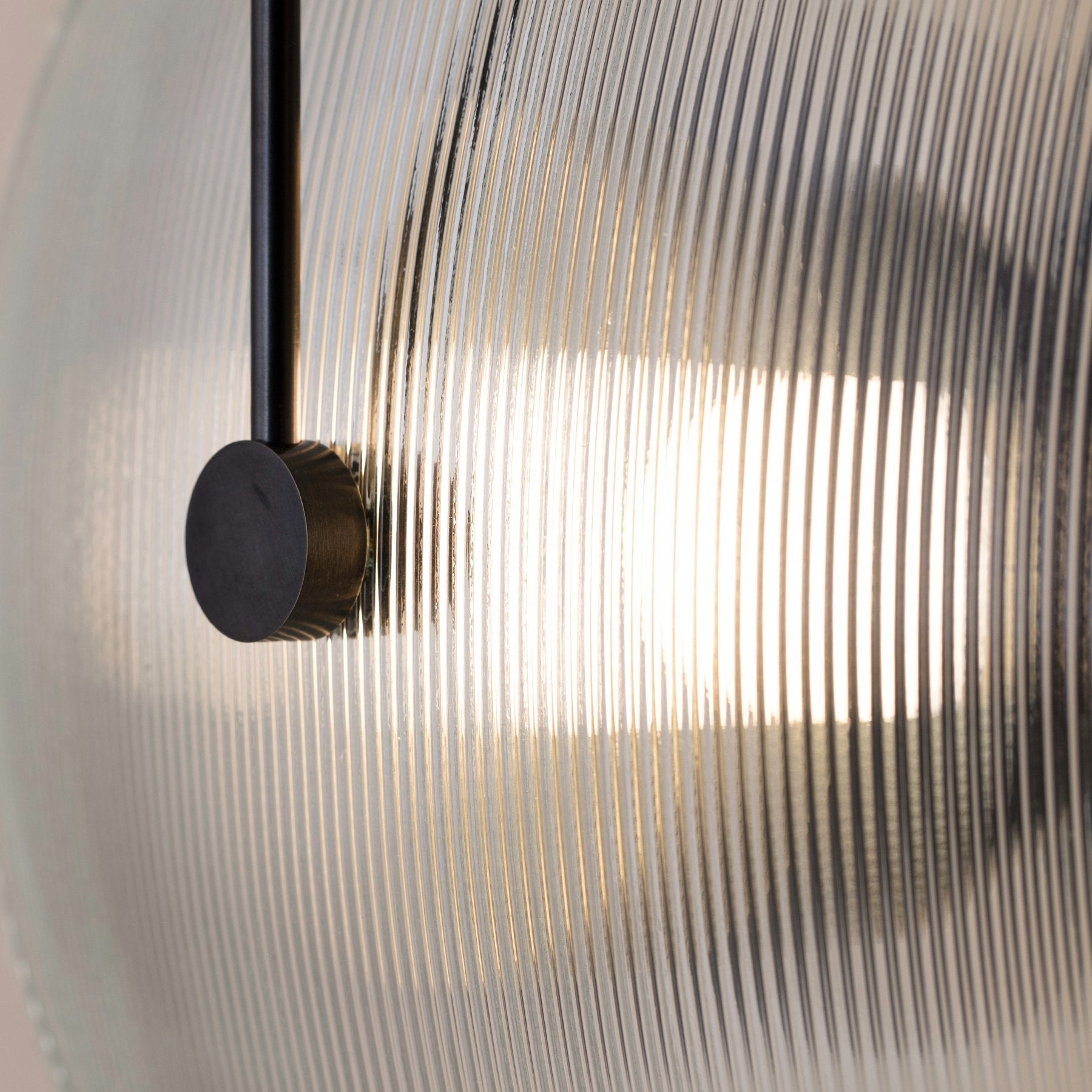 Norduvyn Modern Minimalist Art Metal Glass Wall Lamp - Neutralighting