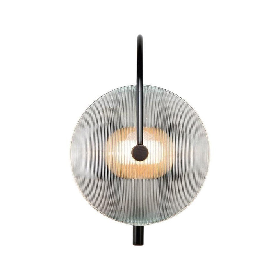 Norduvyn Modern Minimalist Art Metal Glass Wall Lamp - Neutralighting