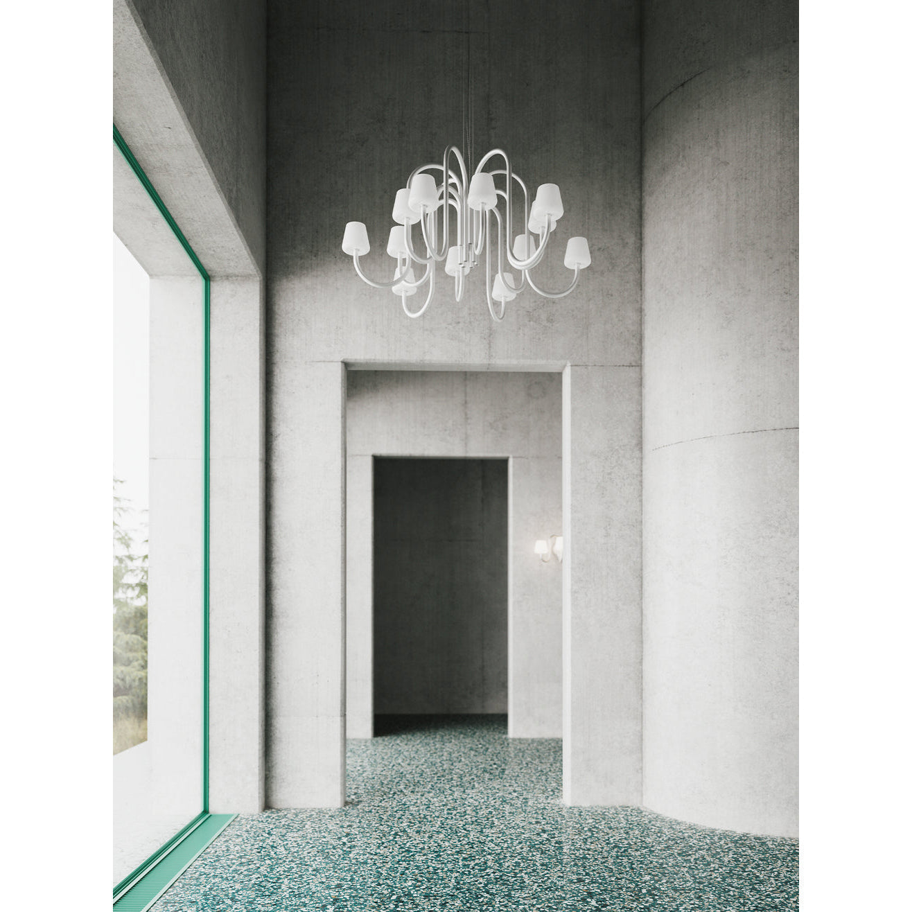 Ostruvyn Modern Premium Glass Chandelier - Neutralighting