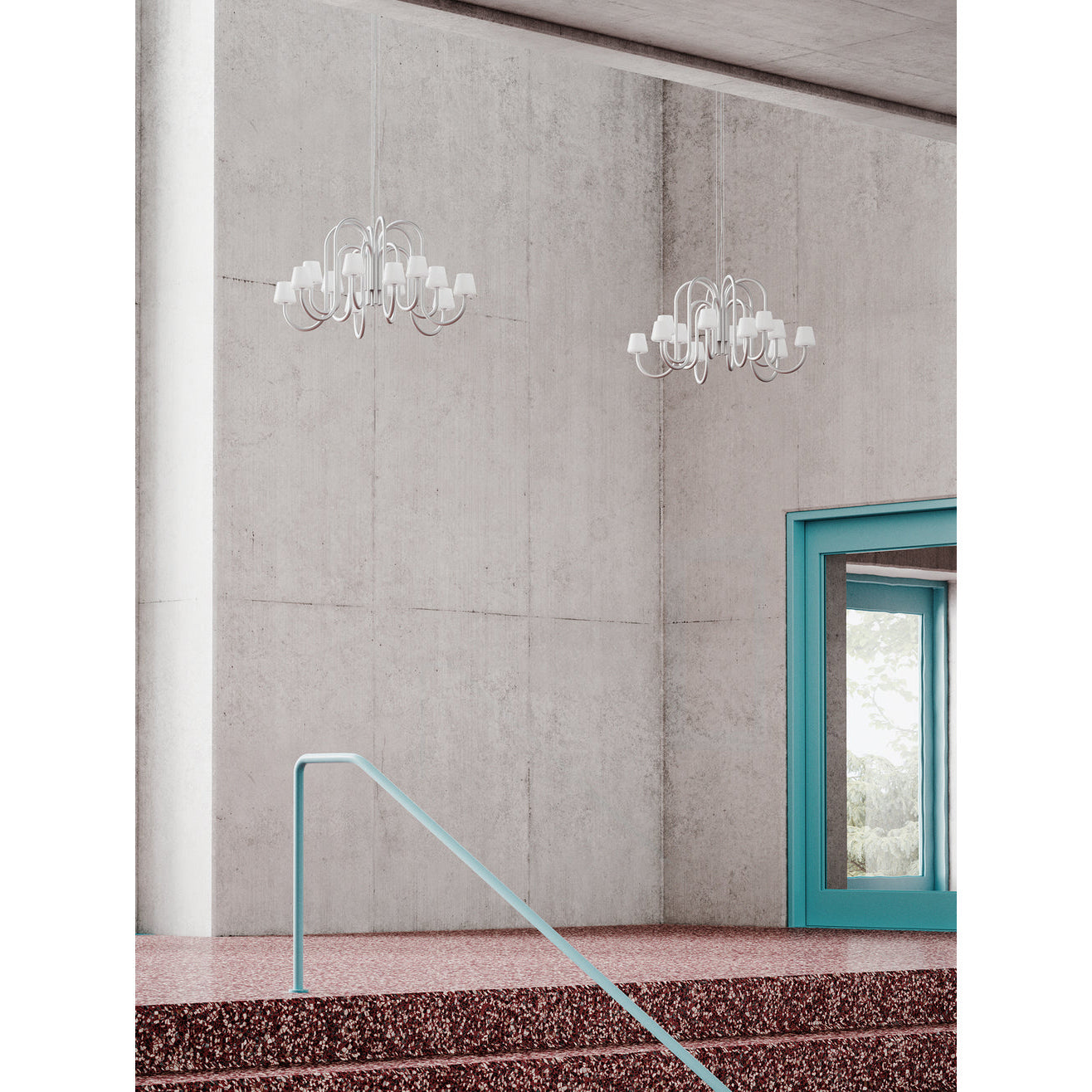 Ostruvyn Modern Premium Glass Chandelier - Neutralighting