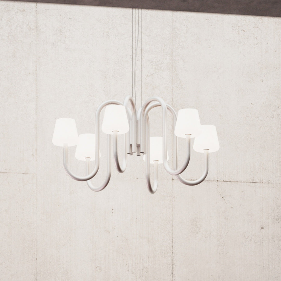 Ostruvyn Modern Premium Glass Chandelier - Neutralighting