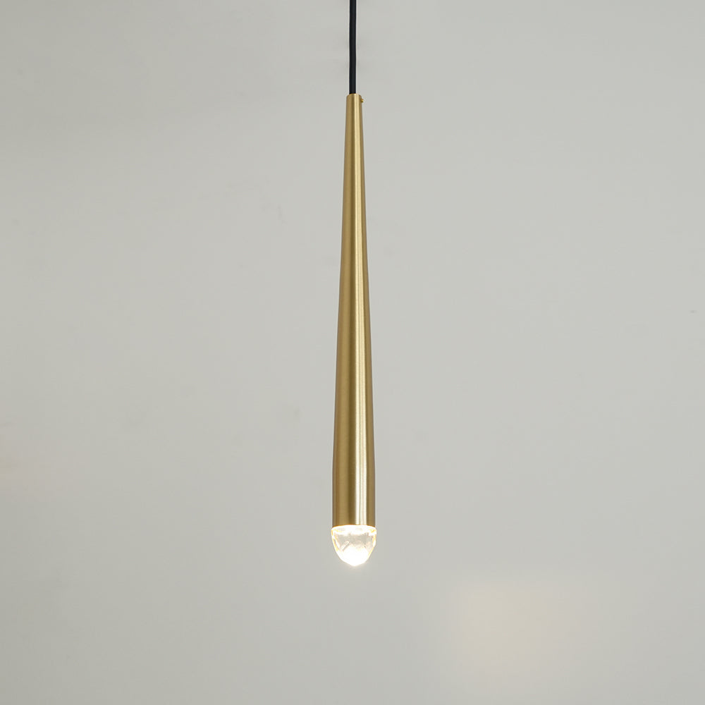 Chandelier Crystal Shade Brass Blackened Silver Luxe Staircase - Neutralighting