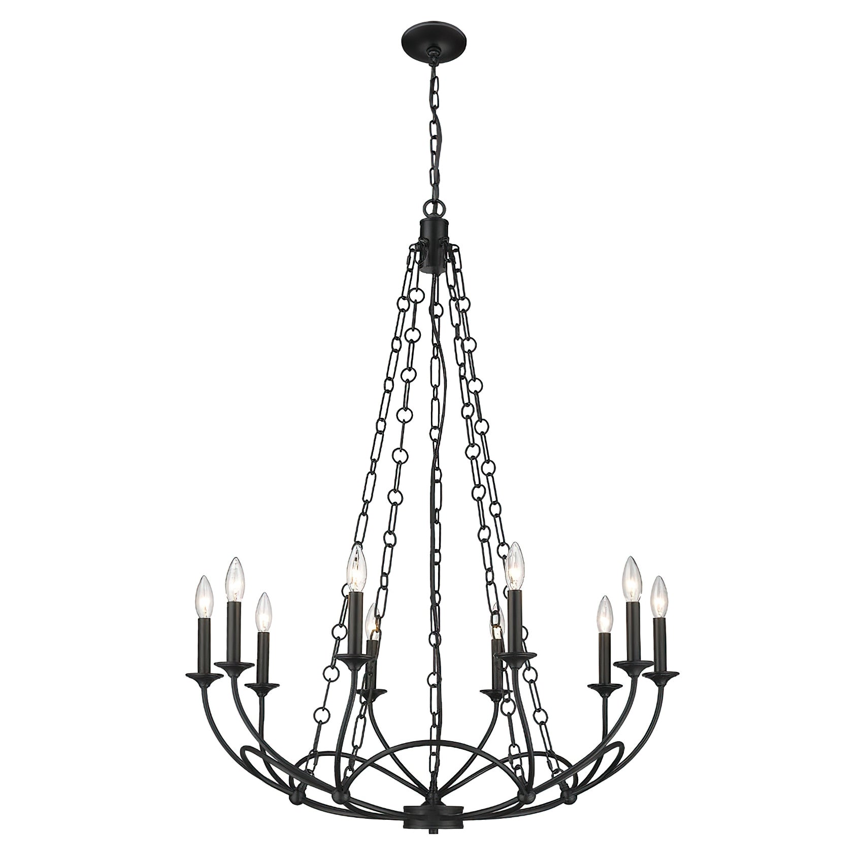 Ostruvyi Modern Minimalist Industrial Metal Chandelier - Neutralighting