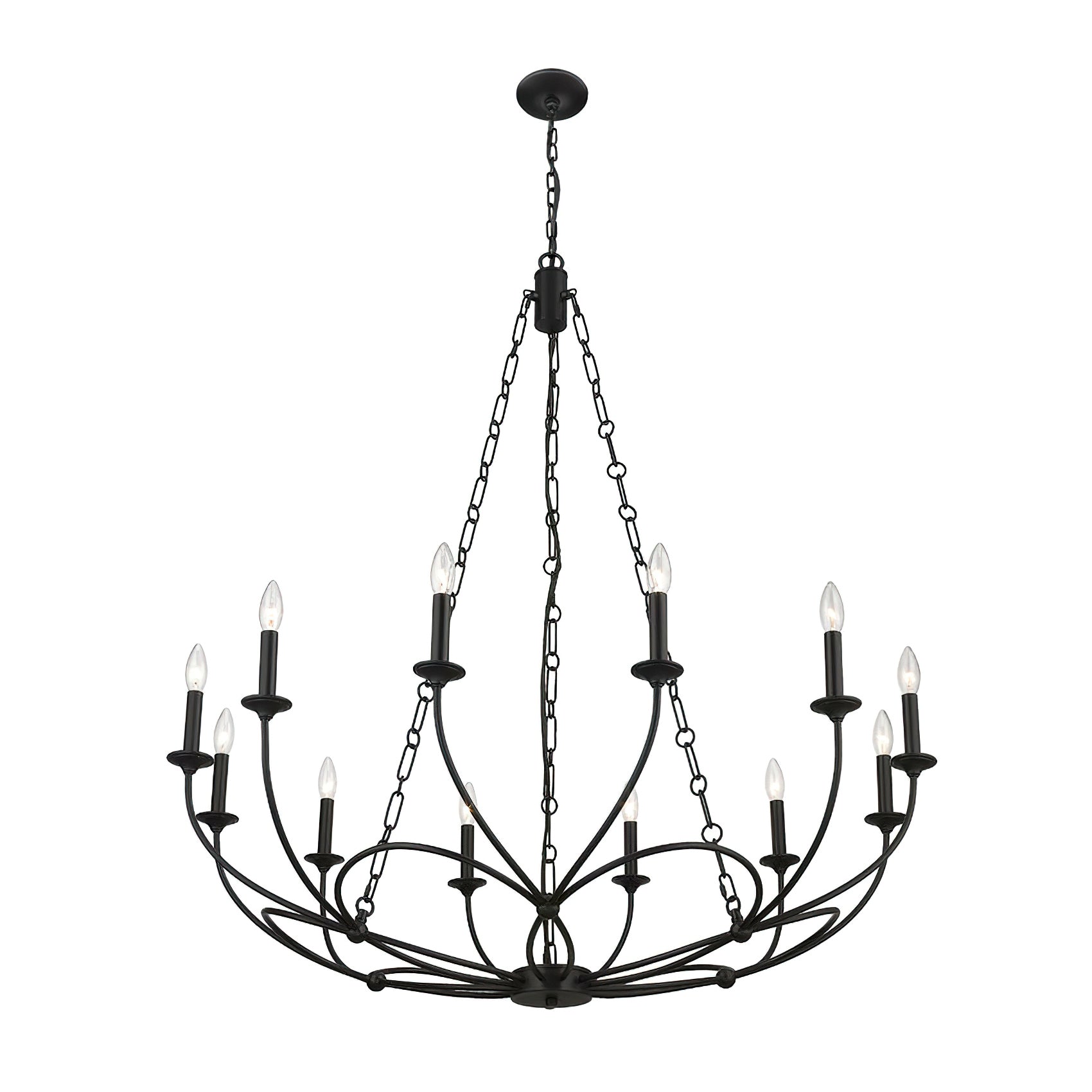 Ostruvyi Modern Minimalist Industrial Metal Chandelier - Neutralighting