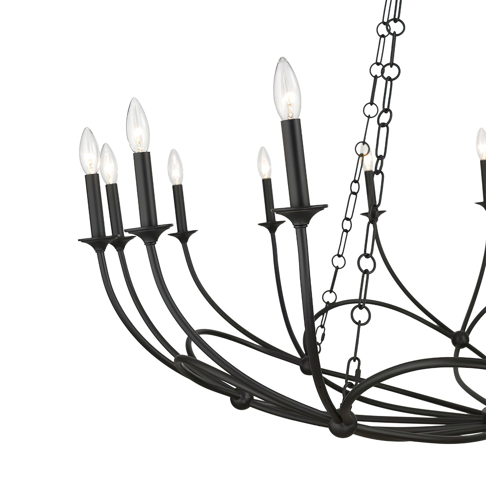 Ostruvyi Modern Minimalist Industrial Metal Chandelier - Neutralighting