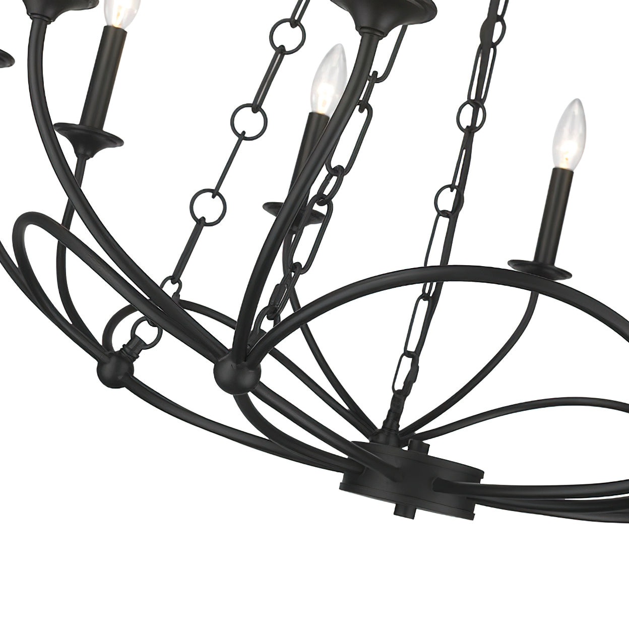 Ostruvyi Modern Minimalist Industrial Metal Chandelier - Neutralighting