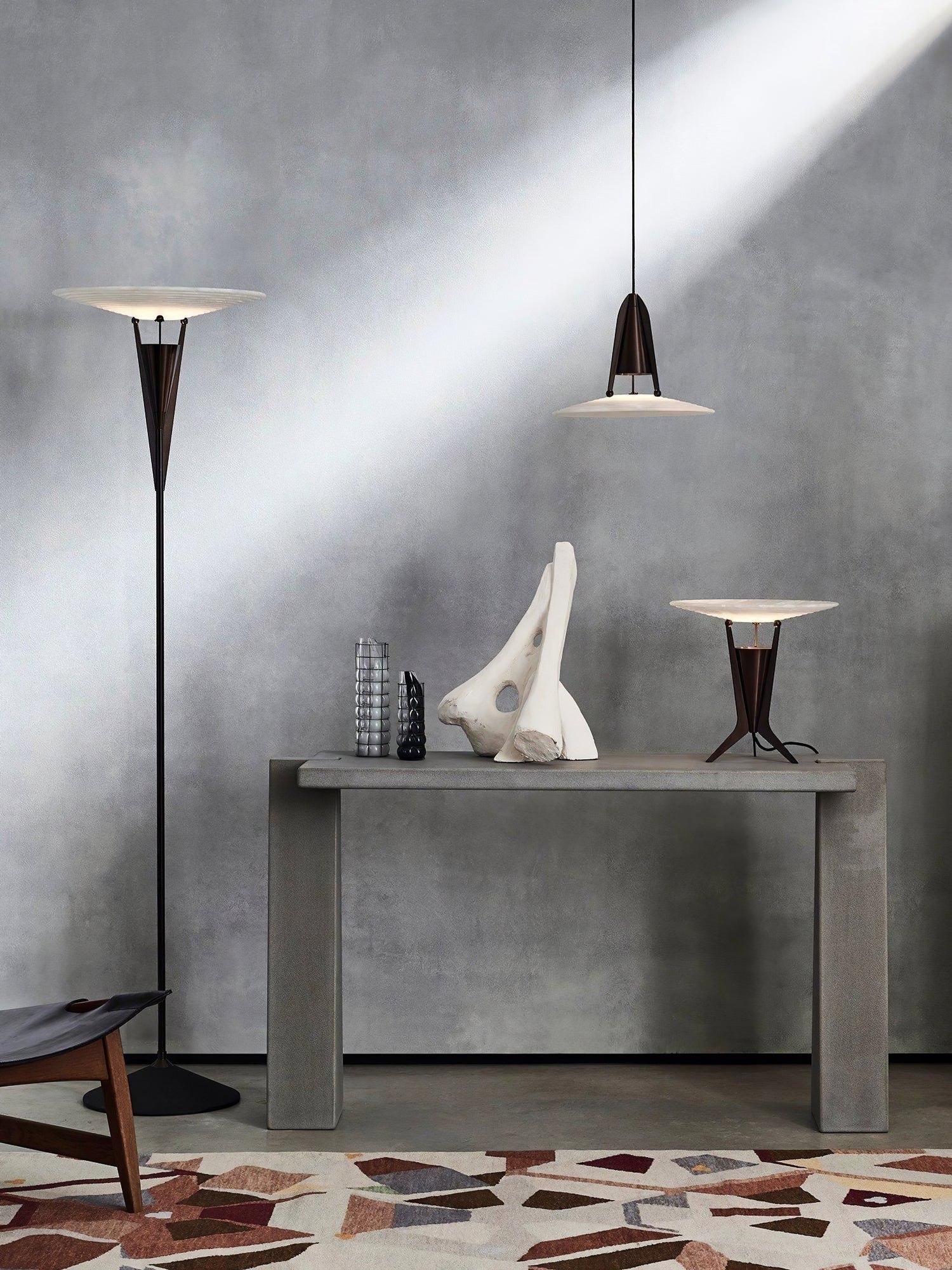 Zothayra Conical Metal Pendant Light - Neutralighting