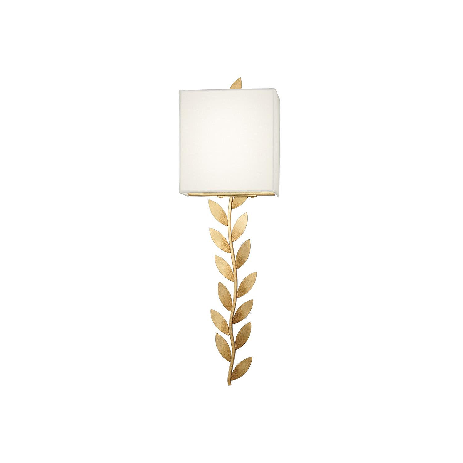 Plotuvyo Modern Minimalist Grove Brass Fabric Metal Wall Lamp - Neutralighting