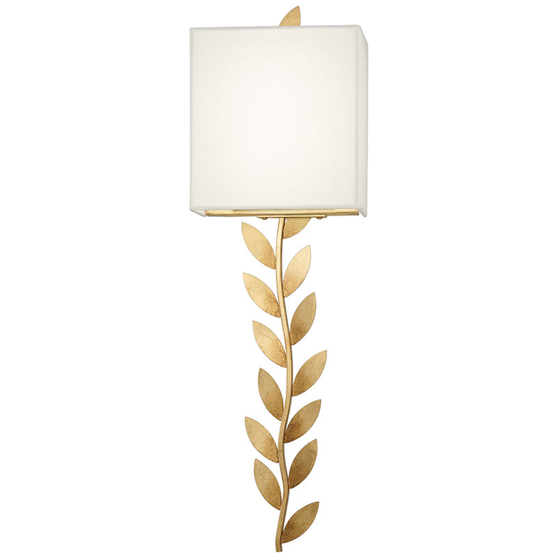 Plotuvyo Modern Minimalist Grove Brass Fabric Metal Wall Lamp - Neutralighting